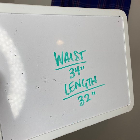 Pendleton 1970s 100% Wool Tartan Plaid Midi Skirt XL Blue Dark Academia - Picture 3 of 9